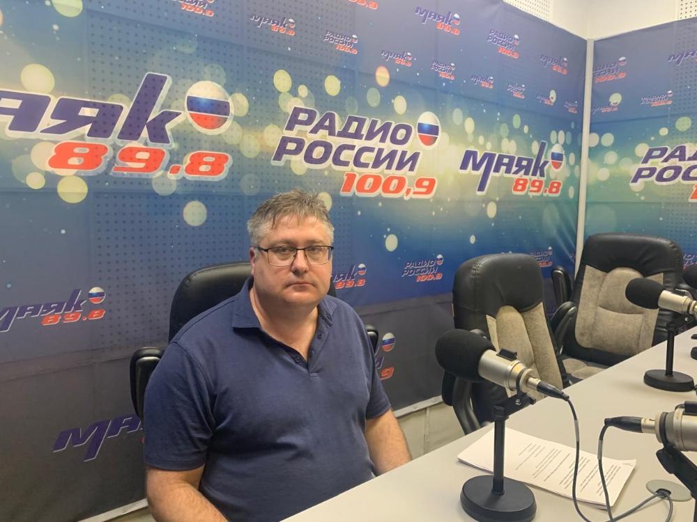 Выступление на радио Россия